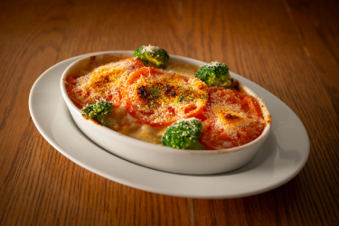 トマト海老グラタン